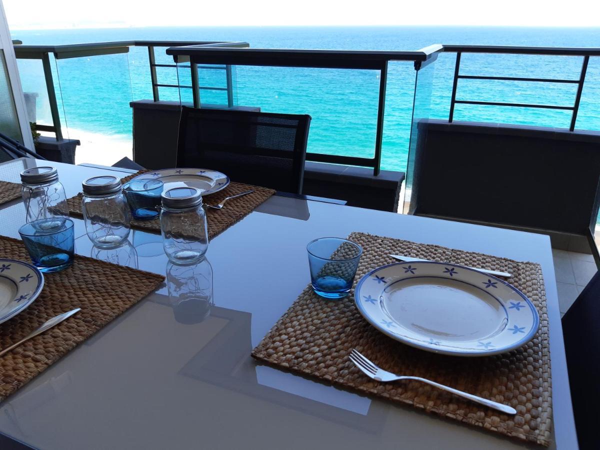 Apartamento Vistas Mar Primera Linea Playa 플라티야 다로 외부 사진